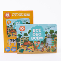 Говорящая книга для детей фингербук «Всё обо всём»