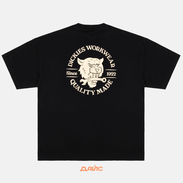 Футболка мужская Dickies Wrench артикул:DK0A4ZARBLK1 - купить в магазине Дайс