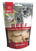 Лакомства для собак BLITZ СЕМЕННИКИ сублим. д/собак, 43 г