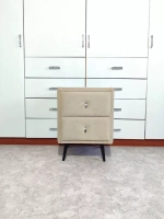 Ножки мебельные черные Штык Косой 150мм/4шт