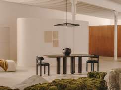 Makai Металлический подвесной светильник с черной отделкой Ø 100 см