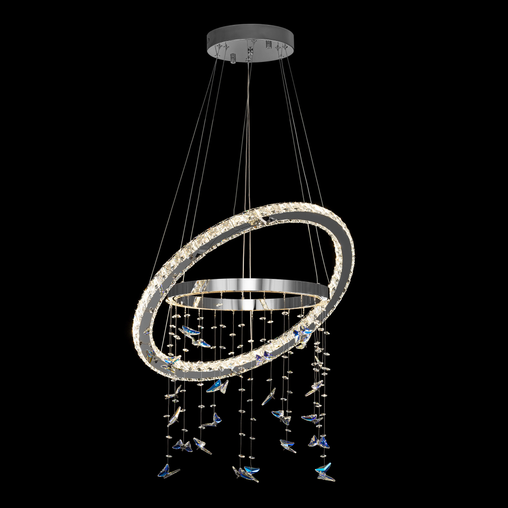 Citilux ETERA CL322060 LED Люстра хрустальная с пультом