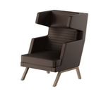 Мягкое кресло с высокой спинкой ALD-01 АЛДО