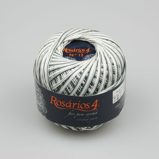 Пряжа ROSARIOS 4 Хлопок мерсеризованный принт № 12 (100% мерсеризованный хлопок)