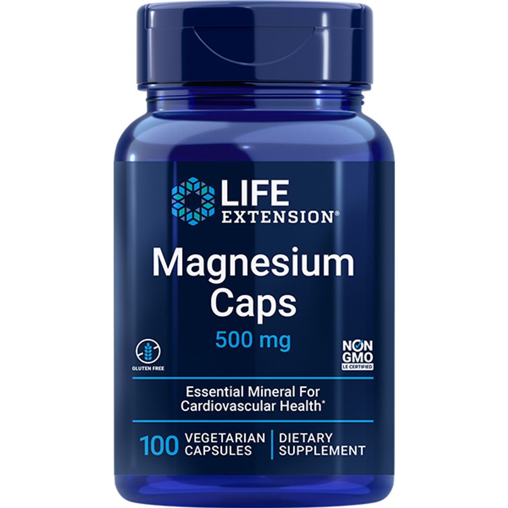 Magnesium 500 мг 100 капсул Life Extension