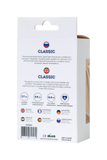 Синяя силиконовая анальная втулка с ограничителем - 11,5 см. (Цвет: синий)