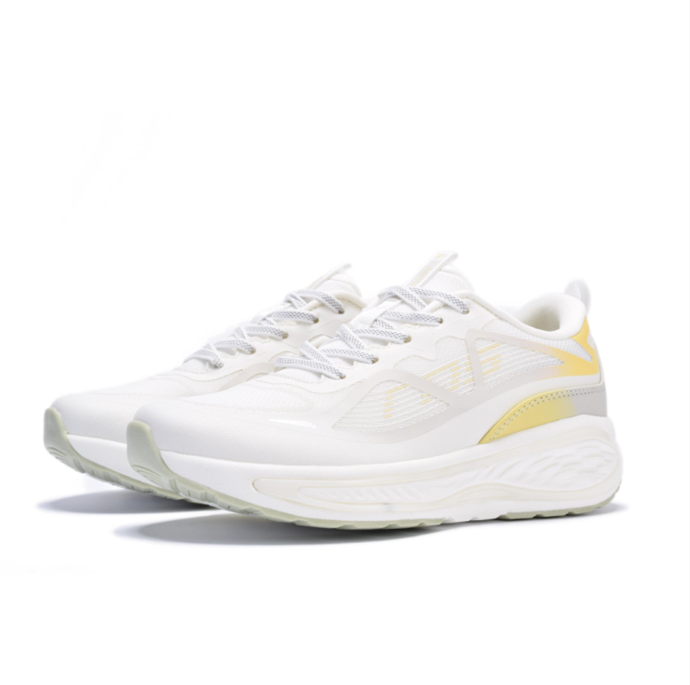 Кроссовки женские Runners, RNS-251-6614, бежевые/желтые