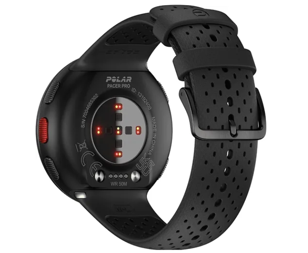 Умные Часы Polar Pacer Pro Carbon Grey silicone S/L