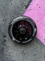 Набор колес (2 шт) Fahrenheit 110*24 mm 10-Spoked, чёрный