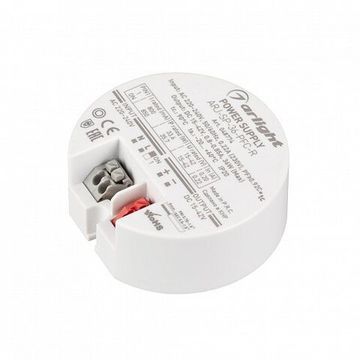 Блок питания для светодиодных изделий 048774 ARJ-SP-36-PFC-R (36W, 15-42V, 0.8-0.85A) Arlight