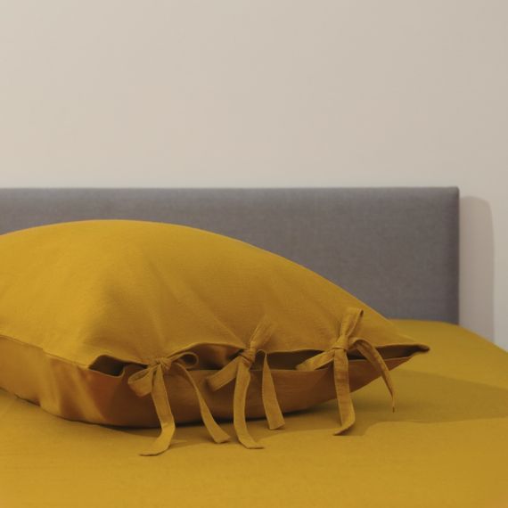 Аредель (горчичный) КПБ Евро