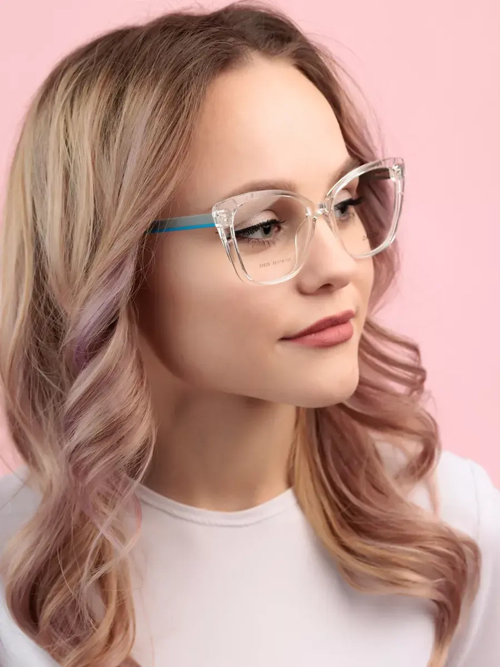 Прозрачная оправа для очков для зрение