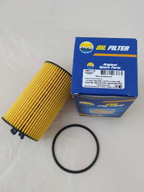 Фильтр масляный AMD AMDFL25 Chevrolet Aveo, Cruze, Astra
