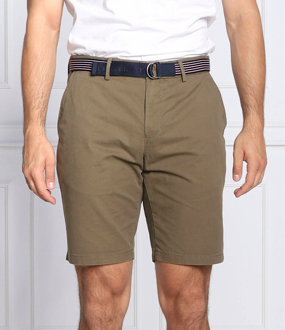 шорты Tommy Hilfiger - хаки(MW0MW26620)