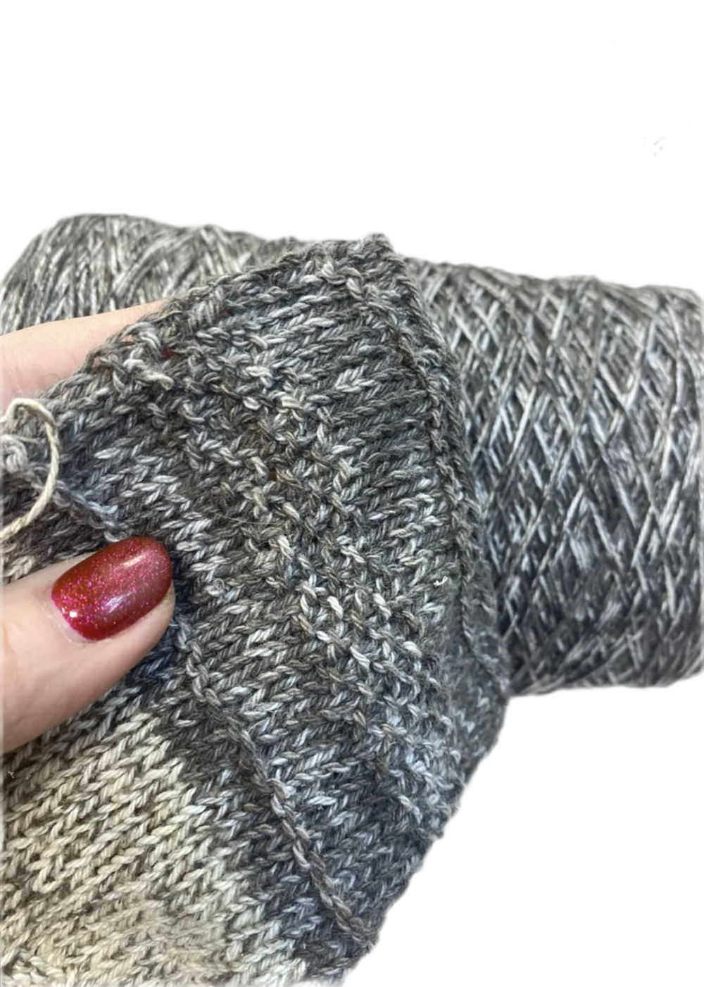 Пряжа на бобине (Италия) 90% лен 10% хлопок 100г - 320м 125г