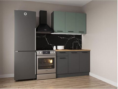 Кухонный гарнитур Изумруд 1200 (38мм)