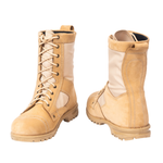 Мод. 435 Ботинки с текстильными берцами (бежевые)