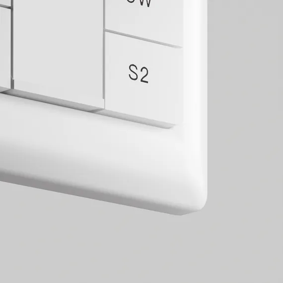 Кнопочная настенная панель 8-ми клавишная DALI Lighting control 721053