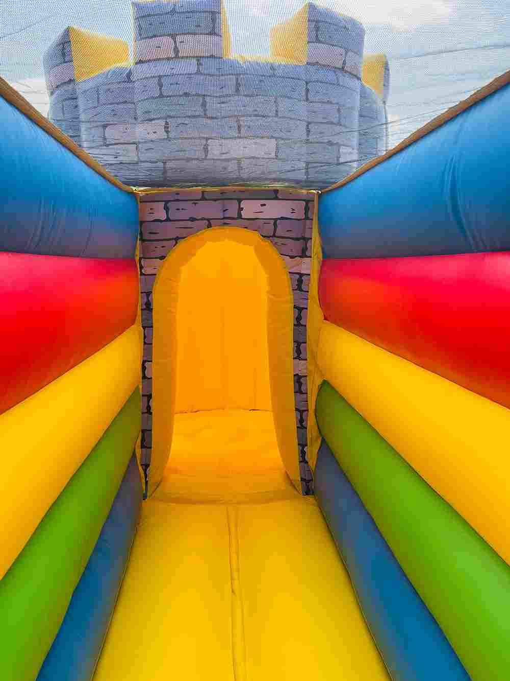 Коммерческий надувной батут «Замок развлечений», 12*7*5,5 м