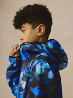 Куртка непромокаемая с капюшоном для мальчика Next E82-310, Синий