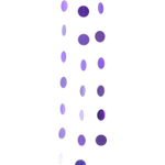 Гирлянда Круги Purple блеск 2,1м 6шт
