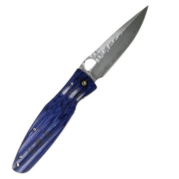 Складной нож Mcusta Senguoku Date Masamune c клинком из стали SPG2 (SG2) рукоять дерево (Pakka wood)