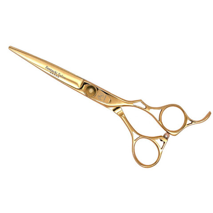 Suntachi Salon Design прямые ножницы AB-MP-60 Gold 5+ Класс ✅ Оригинал
