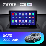 Teyes CC2 Plus 9"для Volvo XC90 2002-2014