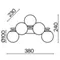 Настенный светильник (бра) Даллас / Dallas G9х5 Maytoni mod547wl-05g