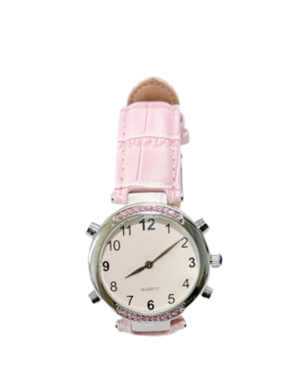Часы женские наручные говорящие, модель HV-AF (розовый цвет)