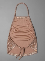 Летний топ для девочки на завязках