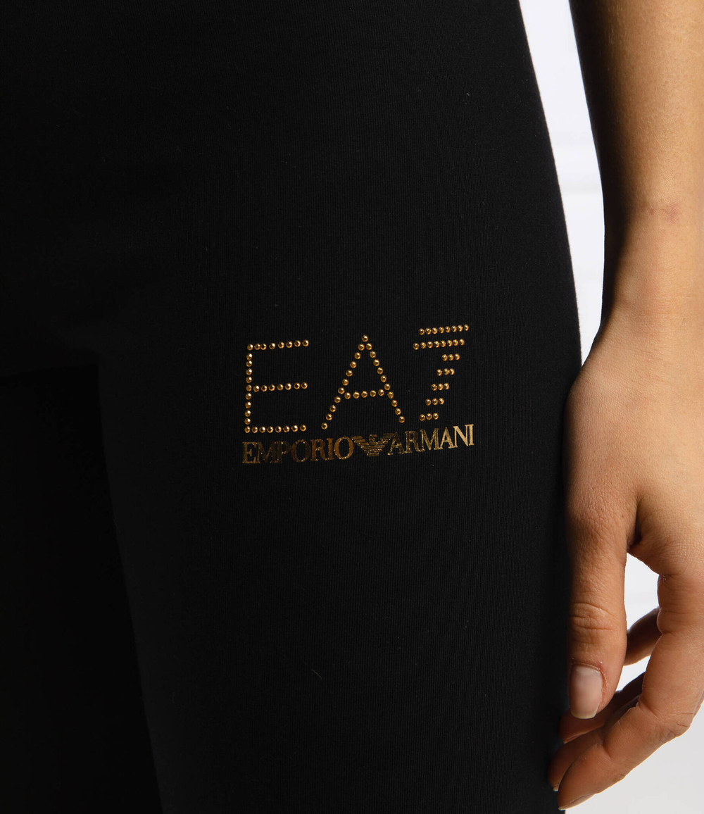 леггинсы EA7 - черный(8NTP82 TJ01Z)