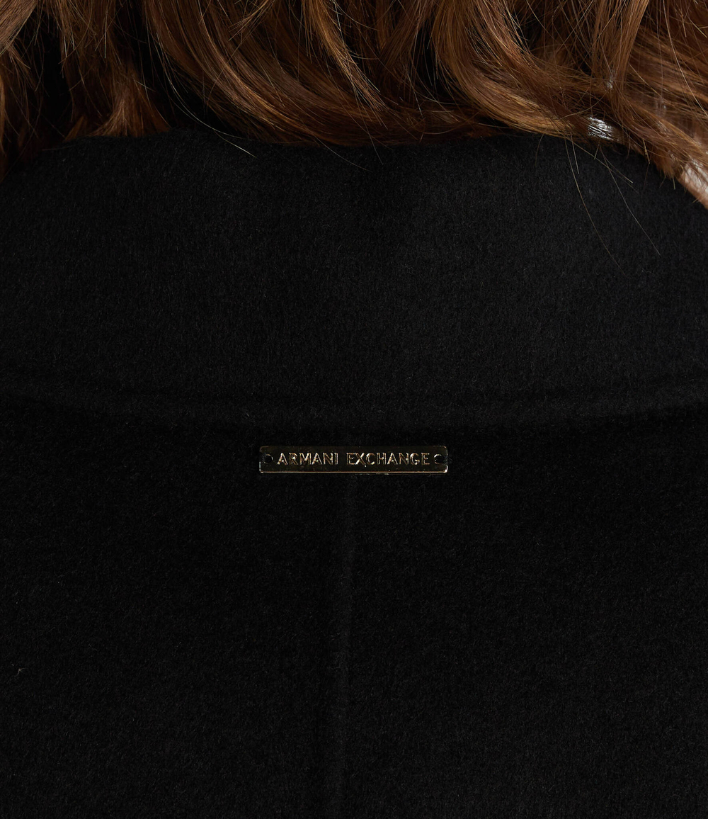 Хлопковое пальто Armani Exchange - черный(6RYL22 YN4PZ)
