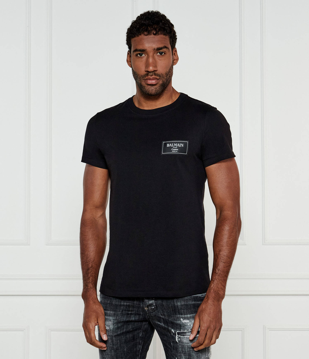 Футболка COUTURE Balmain - черный(EH1EF000 BC91)