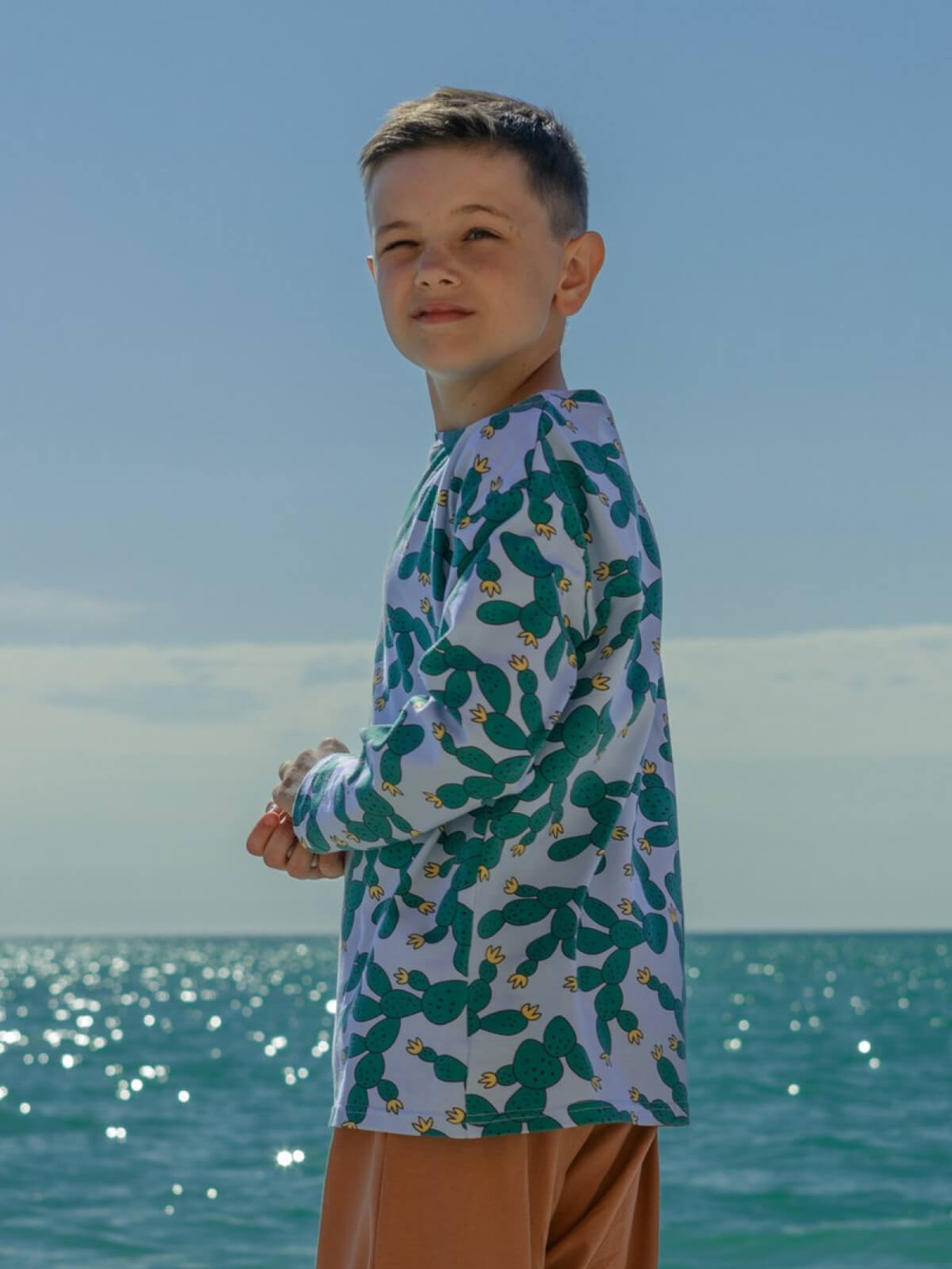 Лонгслив Mjölk Cactus