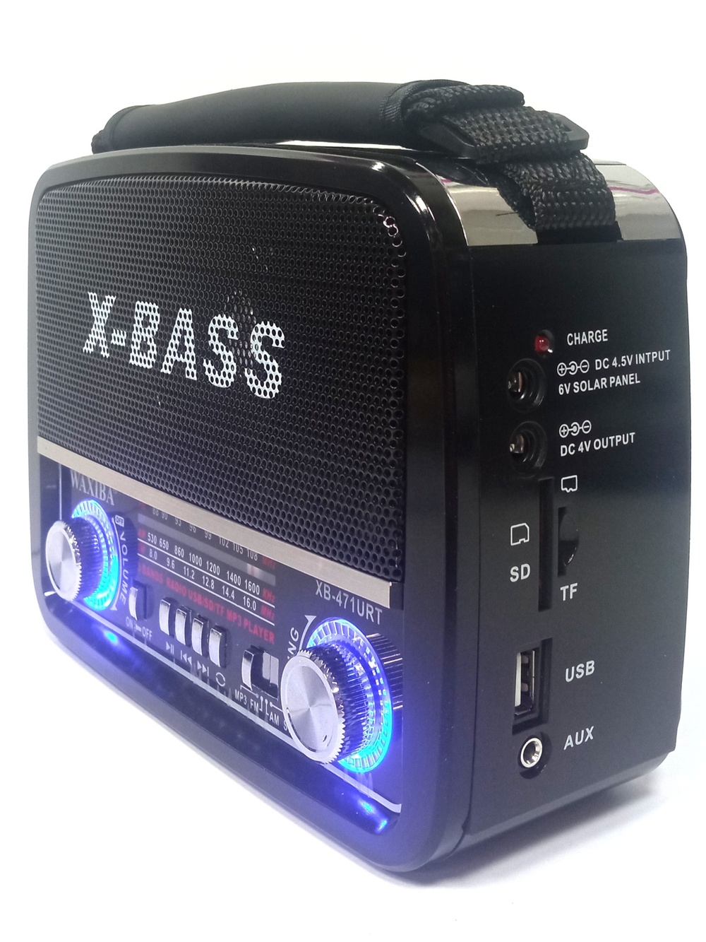 Радиоприемник с MP3 плеером +фонарь Waxiba XB-471URT
