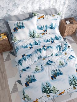 Простынь перкаль Сказка "Чародейка" 240x215 см