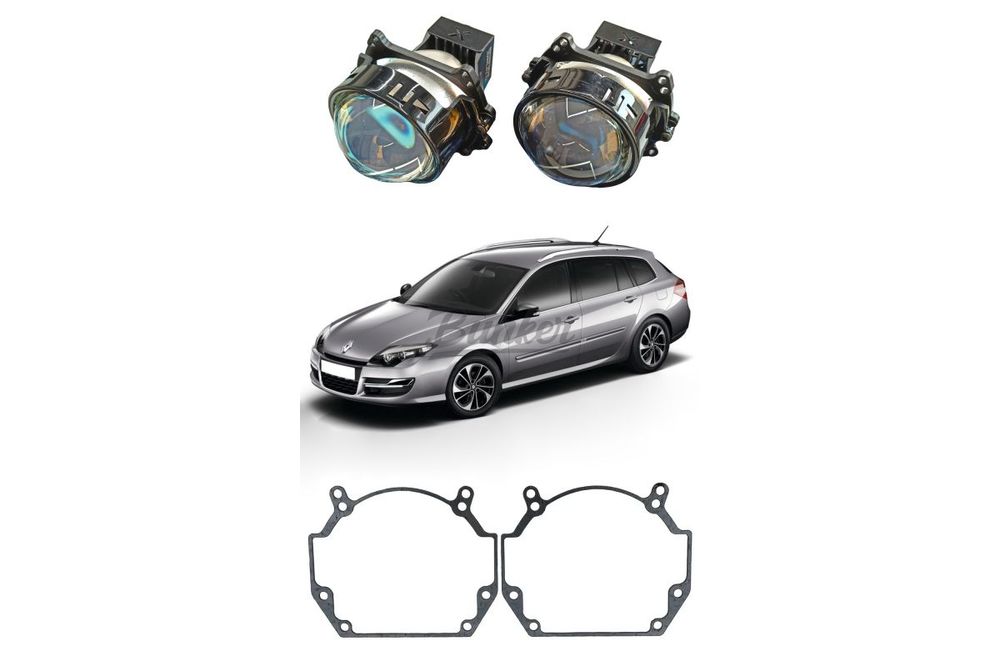 Комплект для замены штатных линз Renault Laguna III 2007-2015