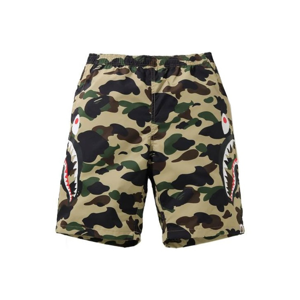 A Bathing Ape Bathing Ape 1st Camo Shark Beach Брюки