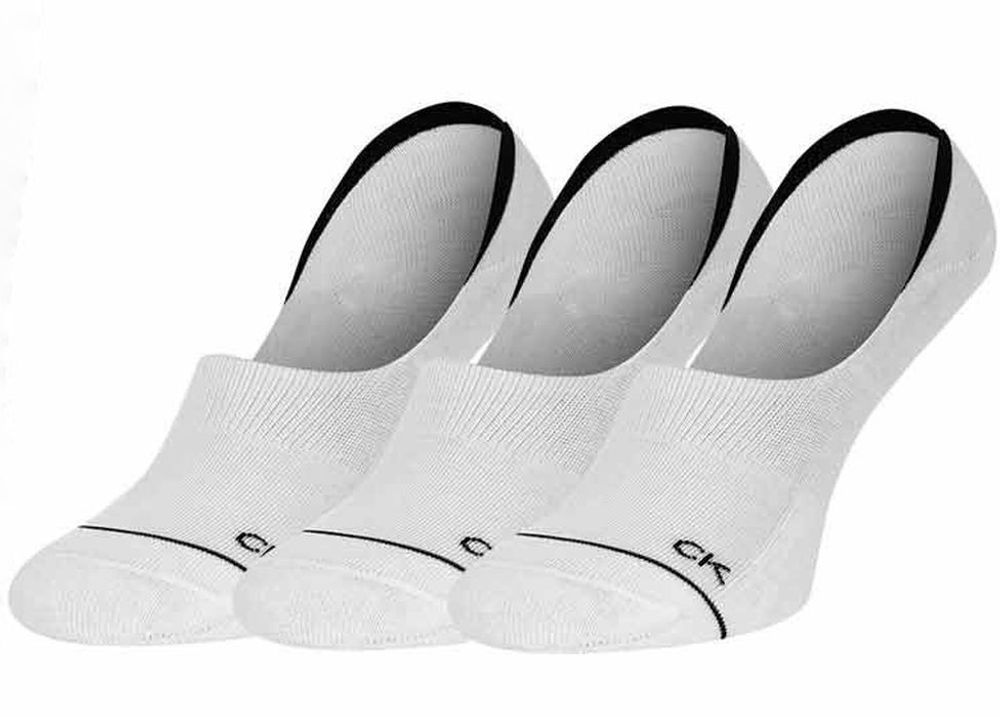 Теннисные носки Calvin Klein Footie High Cut 3P - white