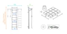 Шведская стенка ROMANA Eco2.1