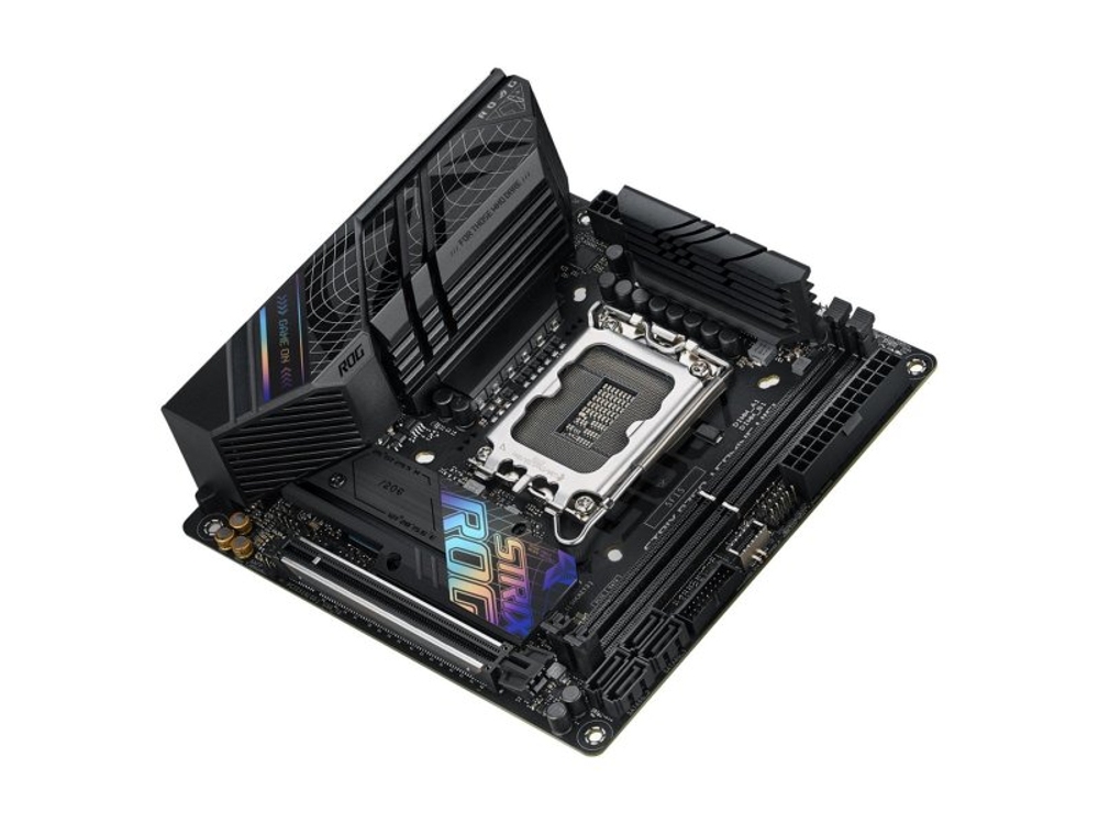 Материнская плата Asus Rog Strix B760-i Gaming Wifi, Socket LGA 1700, Intel B760, mini-ITX, RTL [90MB1D90-M1EAY0]