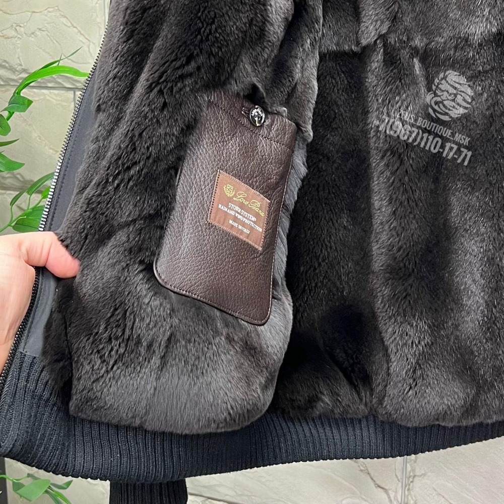 Куртка с мехом Loro Piana