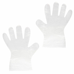 Перчатки одноразовые п/э 100шт М АВИОРА