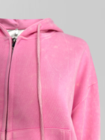 Костюм спортивный Rainbow Yan 23202 из укороченной толстовки на молнии и широких штанов