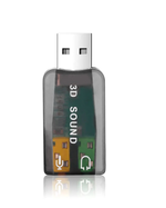 Внешняя звуковая карта USB 3D Sound RoHs XZT-66