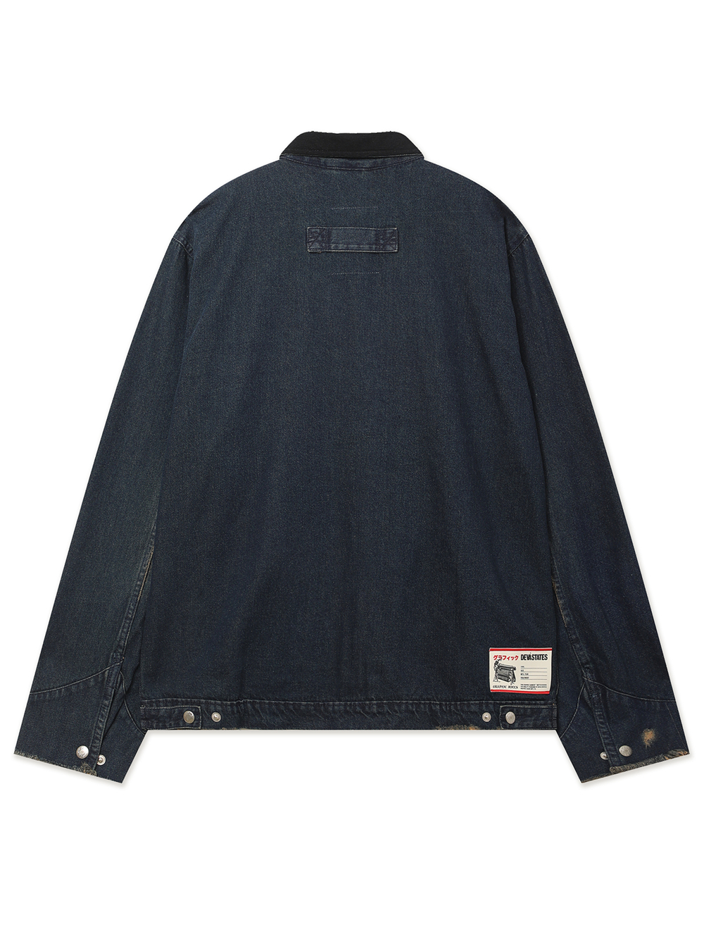 Мужская Куртка Denim Work - Grunt- Washed Blue