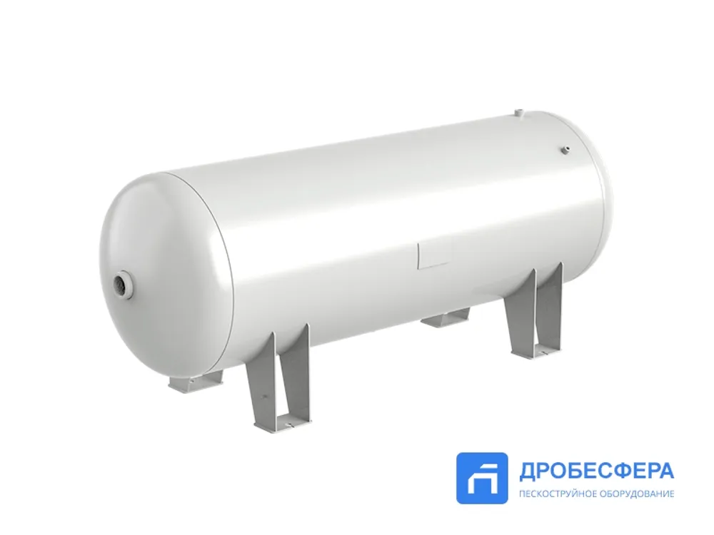 Ресивер для компрессора РГ 500/16 горизонтальный нержавеющая сталь