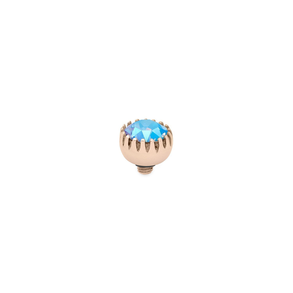 Шарм Qudo London light sapphire shimmer 617245 BL/RG