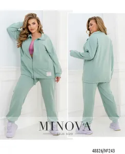 Костюм 243-Голубой Minova